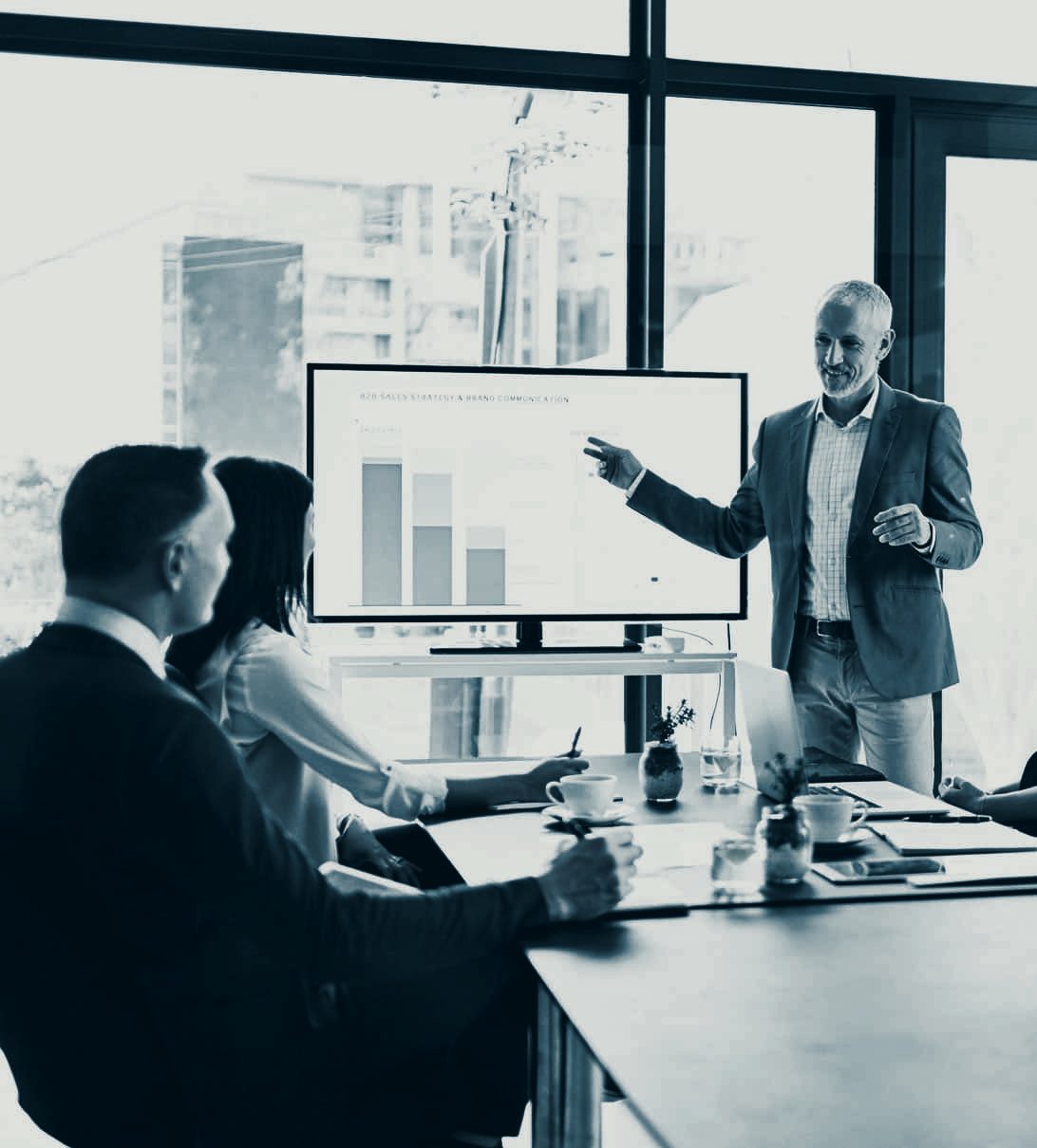 Présentation de résultats financiers à un client
