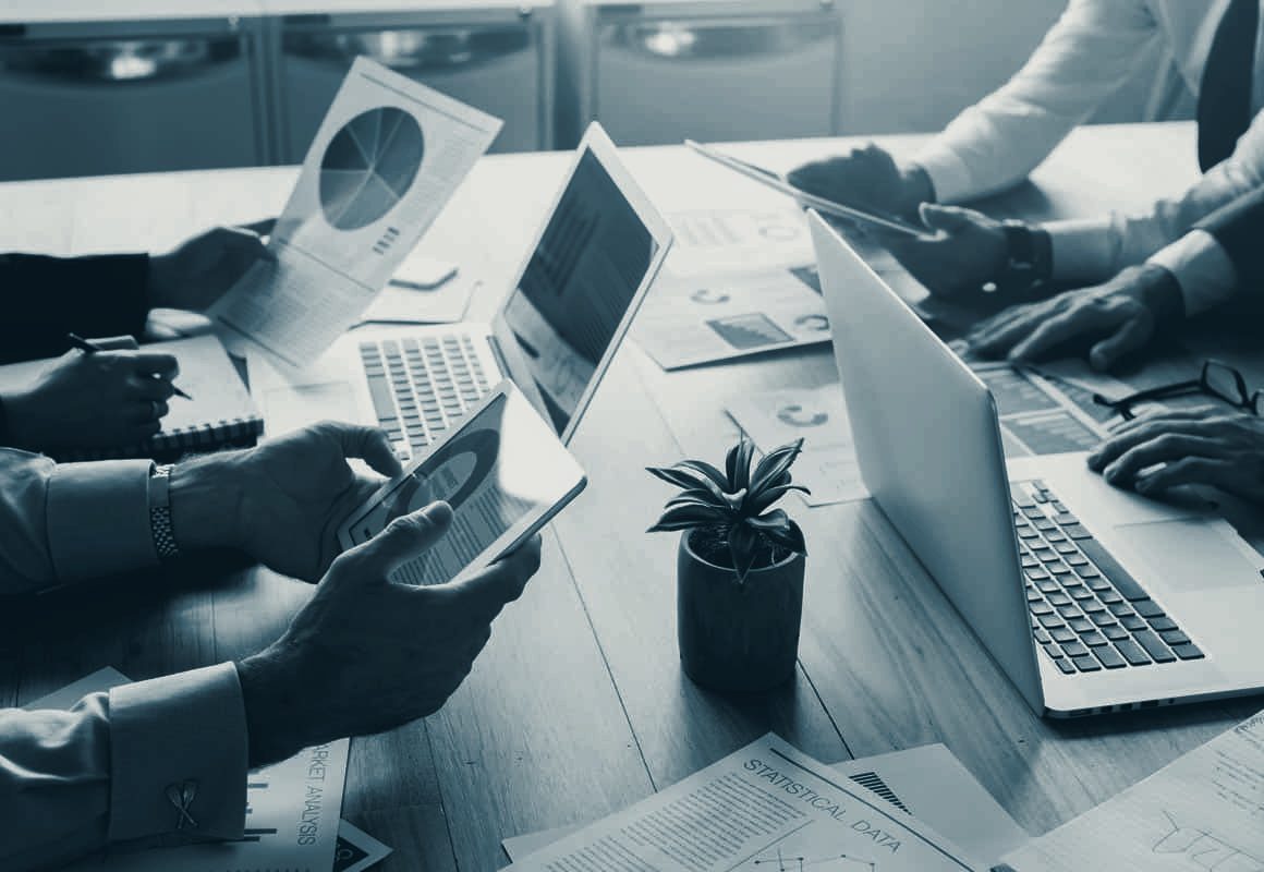 Travail de comptabilité sur ordinateur